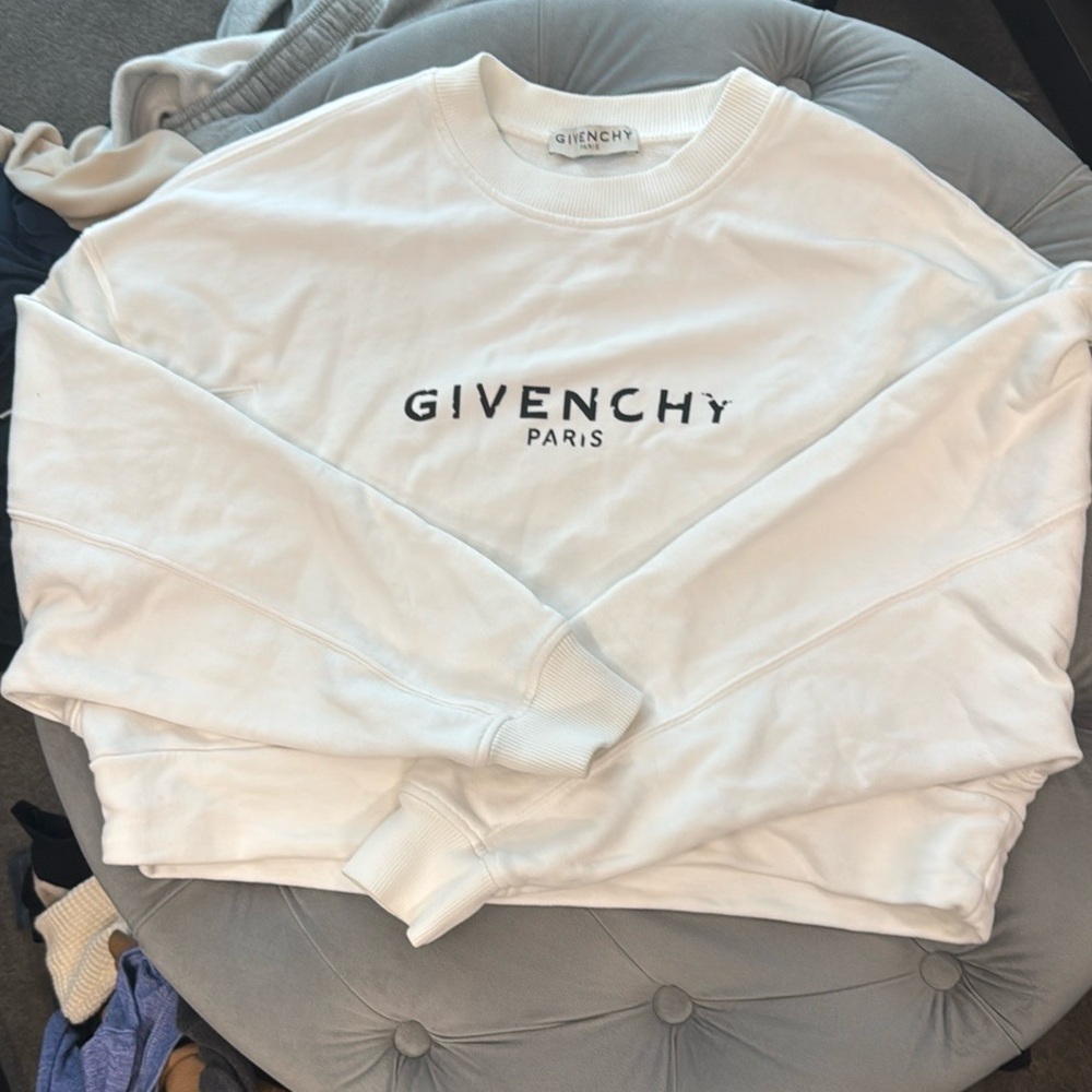Givenchy Classic White Crewneck